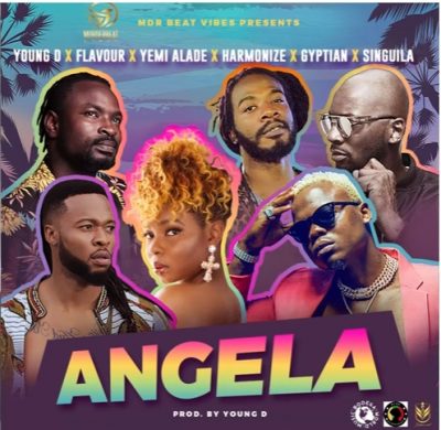 Young D – ANGELA Ft. Harmonize, Flavour, Yemi Alade, Gyptian & Singuila